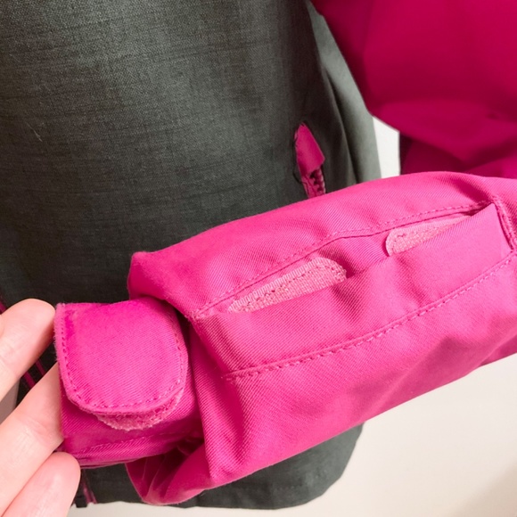 Medium Womens O’Neil Snowboard Ski Red Jacket Winter Warm Zipper Water Resistant - Picture 5 of 11